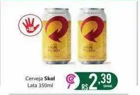 Comercial Esperança Cerveja Skol oferta