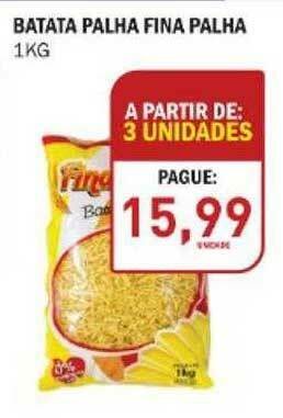 Decisão Atacarejo Batata Palha Fina Palha oferta