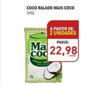 Coco Ralado Mais Coco
