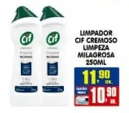 Higa's Supermercado Limpador cif cremoso limpeza milagrosa oferta