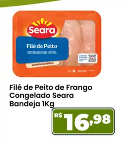 Ultrabox Filé de Peito de Frango Congelado Seara Bandeja oferta