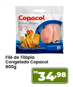 Ultrabox Filé de Tilápia Congelado Copacol oferta