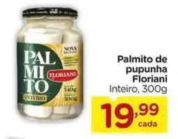 Carrefour Palmito de pupunha Floriani Inteiro, oferta