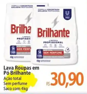 Lava Roupas em Pó Brilhante