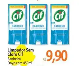 Atacadão Limpador Sem Cloro Cif Banheiro Doyp oferta