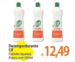 Atacadão Desengordurante Cif Cozinha Squeeze Frasco oferta