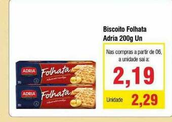 Spani Atacadista Biscoito Folhata Adria oferta