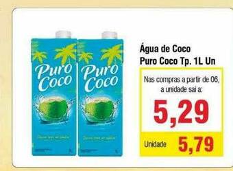 Spani Atacadista Agua De Coco Puro Coco oferta