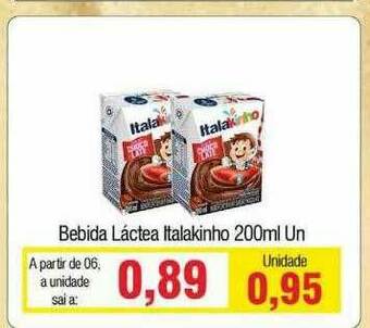 Spani Atacadista Bebida Láctea Italakinho oferta