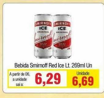 Spani Atacadista Bebida Smirnoff Red Ice oferta