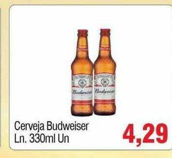 Spani Atacadista Cerveja Budweiser oferta