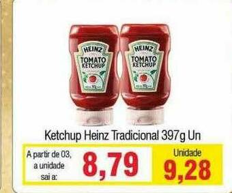 Spani Atacadista Ketchup Heinz Tradicional oferta