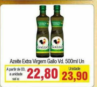 Spani Atacadista Azeite Extra Virgem Gallo oferta