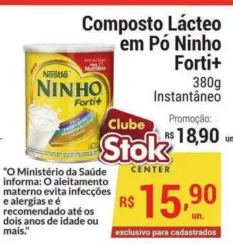 Composto Lácteo Em Pó Ninho Forti