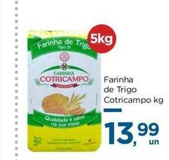 Super São Luiz Farinha De Trigo Cotricampo oferta