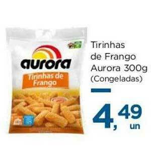 Super São Luiz Tirinhas De Frango Aurora oferta