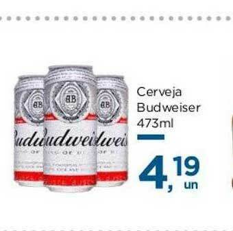 Super São Luiz Cerveja Budweiser oferta