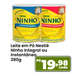 Ultrabox Leite em Pó Nestlé Ninho Integral ou Instantâneo oferta