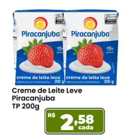 Ultrabox Creme de Leite Leve Piracanjuba TP oferta