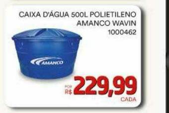 Conibase Caixa D'agua 500l Polietileno Amanco Wavin oferta