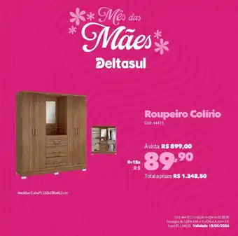 Deltasul Roupeiro Colírio oferta