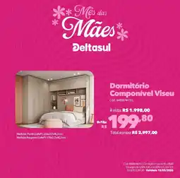 Deltasul Dormitório Componível Viseu oferta