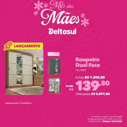Deltasul Roupeiro Dual Face oferta