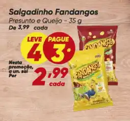 Dia Salgadinho Fandangos Presunto e Queijo oferta