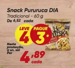 Dia Snack Pururuca DIA oferta