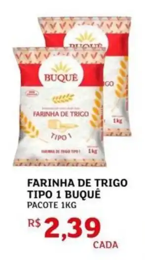 Assaí Atacadista Farinha de trigo tipo 1 buquê oferta