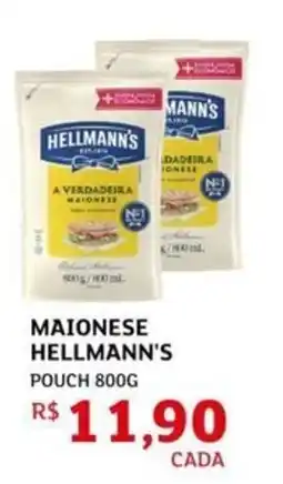 Assaí Atacadista Maionese hellmann's pouch oferta