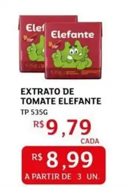 Assaí Atacadista Extrato de tomate elefante oferta