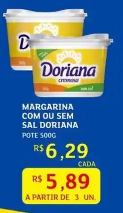 Assaí Atacadista Margarina com ou sem sal doriana pote oferta