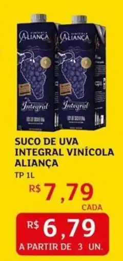 Assaí Atacadista Suco de uva integral vinícola aliança oferta