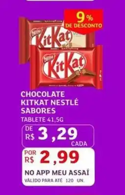 Assaí Atacadista Chocolate kitkat nestlé sabores oferta