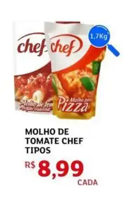 Assaí Atacadista Molho de tomate chef tipos oferta