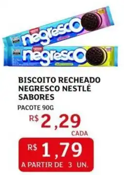 Assaí Atacadista Biscoito recheado negresco nestlé sabores oferta