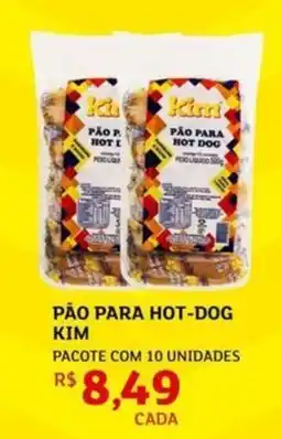 Assaí Atacadista Pão para hot-dog kim oferta