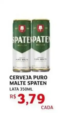 Assaí Atacadista Cerveja puro malte spaten lata oferta