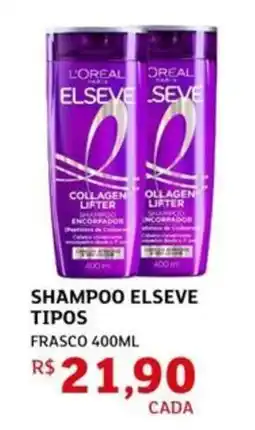 Assaí Atacadista Shampoo elseve tipos oferta