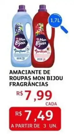 Assaí Atacadista Amaciante de roupas mon bijou fragrâncias oferta