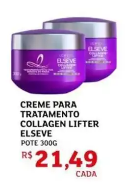 Assaí Atacadista Creme para tratamento collagen lifter elseve pote oferta