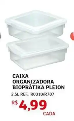 Assaí Atacadista Caixa organizadora biopratika pleion oferta