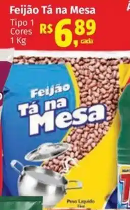 Supermercados Mateus Feijão Tá na Mesa Tipo 1 Cores oferta
