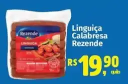 Supermercados Mateus Linguiça Calabresa Rezende oferta