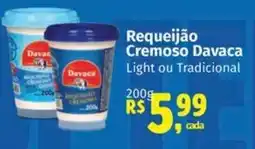 Supermercados Mateus Requeijão Cremoso Davaca oferta