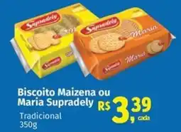 Supermercados Mateus Biscoito Maizena ou Maria Supradely oferta
