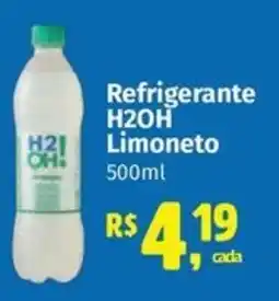 Supermercados Mateus Refrigerante H20H Limoneto oferta