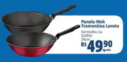 Supermercados Mateus Panela Wok Tramontina Loreto oferta