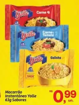 Fort Atacadista Macarrão Instantâneo Yolle oferta